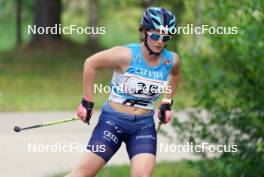 17.07.2024, Madona, Latvia (LAT): Anna Maria Ghiddi (ITA) - FIS Rollerski World Cup, interval, Madona (LAT). www.nordicfocus.com. © Koksarovs/NordicFocus. Every downloaded picture is fee-liable.