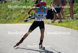 17.07.2024, Madona, Latvia (LAT): Mykolas Barcys (LTU) - FIS Rollerski World Cup, interval, Madona (LAT). www.nordicfocus.com. © Koksarovs/NordicFocus. Every downloaded picture is fee-liable.