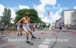 21.07.2024, Madona, Latvia (LAT): Linn Soemskar (SWE) - FIS Rollerski World Cup, mass, Madona (LAT). www.nordicfocus.com. © Koksarovs/NordicFocus. Every downloaded picture is fee-liable.