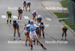 21.07.2024, Madona, Latvia (LAT): Johana Holmberg (SWE) - FIS Rollerski World Cup, mass, Madona (LAT). www.nordicfocus.com. © Koksarovs/NordicFocus. Every downloaded picture is fee-liable.