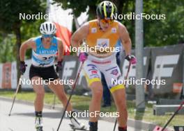 21.07.2024, Madona, Latvia (LAT):  Linn Soemskar (SWE),   - FIS Rollerski World Cup, mass, Madona (LAT). www.nordicfocus.com. © Koksarovs/NordicFocus. Every downloaded picture is fee-liable.