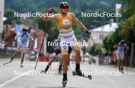 21.07.2024, Madona, Latvia (LAT):  Linn Soemskar (SWE),   - FIS Rollerski World Cup, mass, Madona (LAT). www.nordicfocus.com. © Koksarovs/NordicFocus. Every downloaded picture is fee-liable.