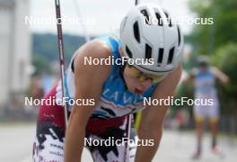 21.07.2024, Madona, Latvia (LAT): Patricija Eiduka (LAT) - FIS Rollerski World Cup, mass, Madona (LAT). www.nordicfocus.com. © Koksarovs/NordicFocus. Every downloaded picture is fee-liable.