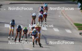 21.07.2024, Madona, Latvia (LAT): Patricija Eiduka (LAT) - FIS Rollerski World Cup, mass, Madona (LAT). www.nordicfocus.com. © Koksarovs/NordicFocus. Every downloaded picture is fee-liable.