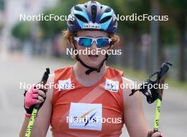 21.07.2024, Madona, Latvia (LAT):  Anna Maria Ghiddi (ITA) - FIS Rollerski World Cup, mass, Madona (LAT). www.nordicfocus.com. © Koksarovs/NordicFocus. Every downloaded picture is fee-liable.