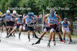 21.07.2024, Madona, Latvia (LAT): Raimo Vigants (LAT) - FIS Rollerski World Cup, mass, Madona (LAT). www.nordicfocus.com. © Koksarovs/NordicFocus. Every downloaded picture is fee-liable.