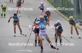 21.07.2024, Madona, Latvia (LAT): Johanna Holmberg (SWE) - FIS Rollerski World Cup, mass, Madona (LAT). www.nordicfocus.com. © Koksarovs/NordicFocus. Every downloaded picture is fee-liable.