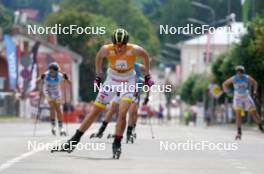 21.07.2024, Madona, Latvia (LAT):  Linn Soemskar (SWE),   - FIS Rollerski World Cup, mass, Madona (LAT). www.nordicfocus.com. © Koksarovs/NordicFocus. Every downloaded picture is fee-liable.