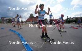 21.07.2024, Madona, Latvia (LAT): Lena Barthel (GER) - FIS Rollerski World Cup, mass, Madona (LAT). www.nordicfocus.com. © Koksarovs/NordicFocus. Every downloaded picture is fee-liable.