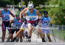 21.07.2024, Madona, Latvia (LAT): Patricija Eiduka (LAT) - FIS Rollerski World Cup, mass, Madona (LAT). www.nordicfocus.com. © Koksarovs/NordicFocus. Every downloaded picture is fee-liable.