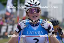 21.07.2024, Madona, Latvia (LAT): Johanna Holmberg (SWE) - FIS Rollerski World Cup, mass, Madona (LAT). www.nordicfocus.com. © Koksarovs/NordicFocus. Every downloaded picture is fee-liable.