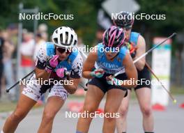 21.07.2024, Madona, Latvia (LAT): Kitija Azina (LAT) - FIS Rollerski World Cup, mass, Madona (LAT). www.nordicfocus.com. © Koksarovs/NordicFocus. Every downloaded picture is fee-liable.