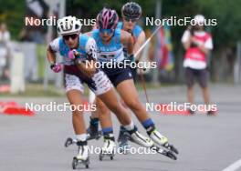 21.07.2024, Madona, Latvia (LAT): Kitija Auzina (LAT) - FIS Rollerski World Cup, mass, Madona (LAT). www.nordicfocus.com. © Koksarovs/NordicFocus. Every downloaded picture is fee-liable.