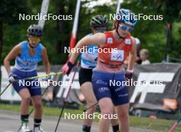 21.07.2024, Madona, Latvia (LAT):  Anna Maria Ghiddi (ITA) - FIS Rollerski World Cup, mass, Madona (LAT). www.nordicfocus.com. © Koksarovs/NordicFocus. Every downloaded picture is fee-liable.