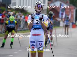 21.07.2024, Madona, Latvia (LAT): Johanna Holmberg (SWE) - FIS Rollerski World Cup, mass, Madona (LAT). www.nordicfocus.com. © Koksarovs/NordicFocus. Every downloaded picture is fee-liable.