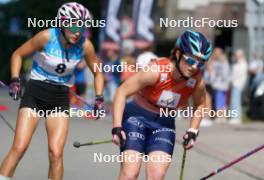 21.07.2024, Madona, Latvia (LAT): Anna Maria Ghiddi (ITA) - FIS Rollerski World Cup, mass, Madona (LAT). www.nordicfocus.com. © Koksarovs/NordicFocus. Every downloaded picture is fee-liable.