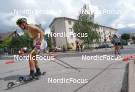 21.07.2024, Madona, Latvia (LAT):  Linn Soemskar (SWE),   - FIS Rollerski World Cup, mass, Madona (LAT). www.nordicfocus.com. © Koksarovs/NordicFocus. Every downloaded picture is fee-liable.