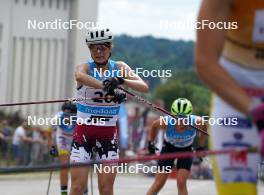 21.07.2024, Madona, Latvia (LAT): Patricija Eiduka (LAT) - FIS Rollerski World Cup, mass, Madona (LAT). www.nordicfocus.com. © Koksarovs/NordicFocus. Every downloaded picture is fee-liable.