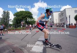 21.07.2024, Madona, Latvia (LAT): Hanne Saether Garberg (NOR) - FIS Rollerski World Cup, mass, Madona (LAT). www.nordicfocus.com. © Koksarovs/NordicFocus. Every downloaded picture is fee-liable.