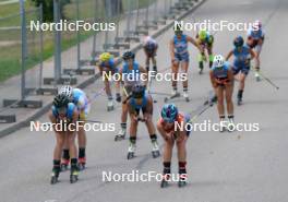 21.07.2024, Madona, Latvia (LAT): Anna Maria Ghiddi (ITA) - FIS Rollerski World Cup, mass, Madona (LAT). www.nordicfocus.com. © Koksarovs/NordicFocus. Every downloaded picture is fee-liable.