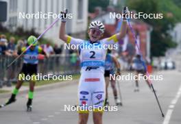 21.07.2024, Madona, Latvia (LAT): Johanna Holmberg (SWE) - FIS Rollerski World Cup, mass, Madona (LAT). www.nordicfocus.com. © Koksarovs/NordicFocus. Every downloaded picture is fee-liable.