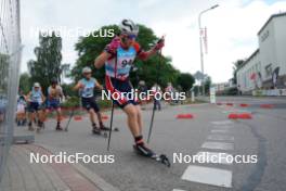 21.07.2024, Madona, Latvia (LAT): Andreas Bergsland (NOR)  - FIS Rollerski World Cup, mass, Madona (LAT). www.nordicfocus.com. © Koksarovs/NordicFocus. Every downloaded picture is fee-liable.