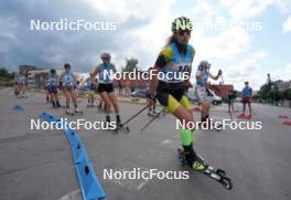 21.07.2024, Madona, Latvia (LAT): Diminika Lopit (UKR) - FIS Rollerski World Cup, mass, Madona (LAT). www.nordicfocus.com. © Koksarovs/NordicFocus. Every downloaded picture is fee-liable.