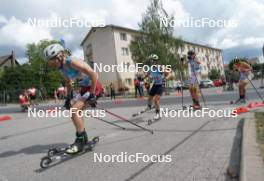 21.07.2024, Madona, Latvia (LAT): Patricija Eiduka (LAT) - FIS Rollerski World Cup, mass, Madona (LAT). www.nordicfocus.com. © Koksarovs/NordicFocus. Every downloaded picture is fee-liable.