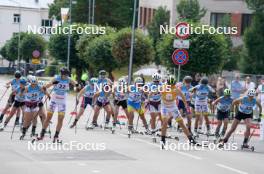 21.07.2024, Madona, Latvia (LAT): Linn Soemskar (SWE) - FIS Rollerski World Cup, mass, Madona (LAT). www.nordicfocus.com. © Koksarovs/NordicFocus. Every downloaded picture is fee-liable.