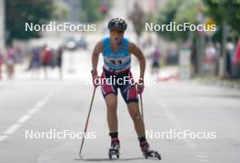 21.07.2024, Madona, Latvia (LAT): Victoria Nitterberg (NOR) - FIS Rollerski World Cup, mass, Madona (LAT). www.nordicfocus.com. © Koksarovs/NordicFocus. Every downloaded picture is fee-liable.