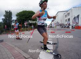 21.07.2024, Madona, Latvia (LAT): Lena Bathel (GER) - FIS Rollerski World Cup, mass, Madona (LAT). www.nordicfocus.com. © Koksarovs/NordicFocus. Every downloaded picture is fee-liable.