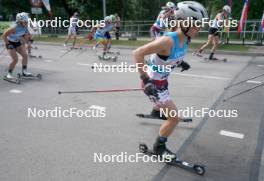 21.07.2024, Madona, Latvia (LAT): Patricija Eiduka (LAT) - FIS Rollerski World Cup, mass, Madona (LAT). www.nordicfocus.com. © Koksarovs/NordicFocus. Every downloaded picture is fee-liable.