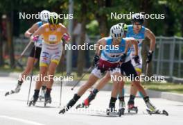 21.07.2024, Madona, Latvia (LAT): Patricija Eiduka (LAT) - FIS Rollerski World Cup, mass, Madona (LAT). www.nordicfocus.com. © Koksarovs/NordicFocus. Every downloaded picture is fee-liable.