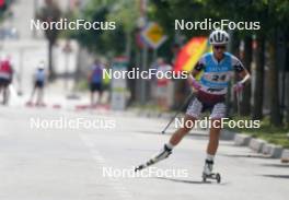 21.07.2024, Madona, Latvia (LAT): Kitija Auzina (LAT) - FIS Rollerski World Cup, mass, Madona (LAT). www.nordicfocus.com. © Koksarovs/NordicFocus. Every downloaded picture is fee-liable.