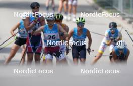 21.07.2024, Madona, Latvia (LAT): Patricija Eiduka (LAT) - FIS Rollerski World Cup, mass, Madona (LAT). www.nordicfocus.com. © Koksarovs/NordicFocus. Every downloaded picture is fee-liable.