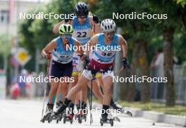 21.07.2024, Madona, Latvia (LAT): Hanne Garberg (NOR) - FIS Rollerski World Cup, mass, Madona (LAT). www.nordicfocus.com. © Koksarovs/NordicFocus. Every downloaded picture is fee-liable.