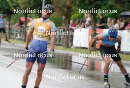 21.07.2024, Madona, Latvia (LAT): Emanuele Becchis (ITA) - FIS Rollerski World Cup, mass, Madona (LAT). www.nordicfocus.com. © Koksarovs/NordicFocus. Every downloaded picture is fee-liable.