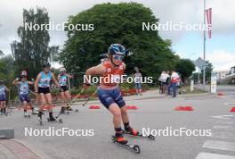 21.07.2024, Madona, Latvia (LAT): Anna Maria Ghiddi (ITA) - FIS Rollerski World Cup, mass, Madona (LAT). www.nordicfocus.com. © Koksarovs/NordicFocus. Every downloaded picture is fee-liable.