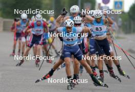 21.07.2024, Madona, Latvia (LAT): Tommaso Dellagiacoma (ITA) - FIS Rollerski World Cup, mass, Madona (LAT). www.nordicfocus.com. © Koksarovs/NordicFocus. Every downloaded picture is fee-liable.