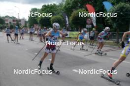 21.07.2024, Madona, Latvia (LAT): Patricija Eiduka (LAT) - FIS Rollerski World Cup, mass, Madona (LAT). www.nordicfocus.com. © Koksarovs/NordicFocus. Every downloaded picture is fee-liable.