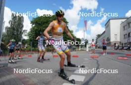 21.07.2024, Madona, Latvia (LAT): Linn Soemskar (SWE) - FIS Rollerski World Cup, mass, Madona (LAT). www.nordicfocus.com. © Koksarovs/NordicFocus. Every downloaded picture is fee-liable.