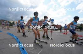 21.07.2024, Madona, Latvia (LAT): Daryna Myhal (UKR) - FIS Rollerski World Cup, mass, Madona (LAT). www.nordicfocus.com. © Koksarovs/NordicFocus. Every downloaded picture is fee-liable.