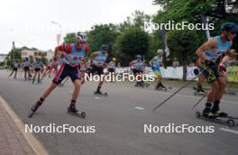 21.07.2024, Madona, Latvia (LAT): Andreas Bergsland (NOR)  - FIS Rollerski World Cup, mass, Madona (LAT). www.nordicfocus.com. © Koksarovs/NordicFocus. Every downloaded picture is fee-liable.