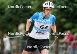 20.07.2024, Madona, Latvia (LAT): Emils Spolitis (LAT) - FIS Rollerski World Cup, sprint, Madona (LAT). www.nordicfocus.com. © Koksarovs/NordicFocus. Every downloaded picture is fee-liable.