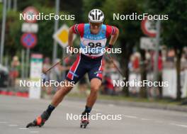 20.07.2024, Madona, Latvia (LAT): Sigurd Braathen Reigstad (NOR) - FIS Rollerski World Cup, sprint, Madona (LAT). www.nordicfocus.com. © Koksarovs/NordicFocus. Every downloaded picture is fee-liable.