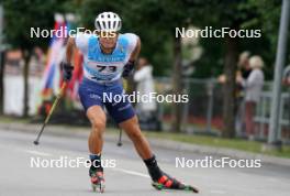 20.07.2024, Madona, Latvia (LAT): Riccardo Masiero (ITA) - FIS Rollerski World Cup, sprint, Madona (LAT). www.nordicfocus.com. © Koksarovs/NordicFocus. Every downloaded picture is fee-liable.