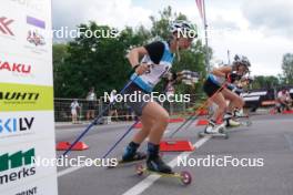 20.07.2024, Madona, Latvia (LAT): Lena Barthel (GER) - FIS Rollerski World Cup, sprint, Madona (LAT). www.nordicfocus.com. © Koksarovs/NordicFocus. Every downloaded picture is fee-liable.