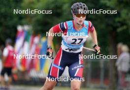 20.07.2024, Madona, Latvia (LAT): Victoria Nitteberg (NOR)- FIS Rollerski World Cup, sprint, Madona (LAT). www.nordicfocus.com. © Koksarovs/NordicFocus. Every downloaded picture is fee-liable.