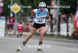 20.07.2024, Madona, Latvia (LAT): Anna Melnik (KAZ) - FIS Rollerski World Cup, sprint, Madona (LAT). www.nordicfocus.com. © Koksarovs/NordicFocus. Every downloaded picture is fee-liable.