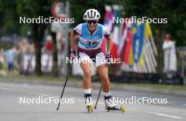 20.07.2024, Madona, Latvia (LAT): Kitija Auzina (LAT) - FIS Rollerski World Cup, sprint, Madona (LAT). www.nordicfocus.com. © Koksarovs/NordicFocus. Every downloaded picture is fee-liable.